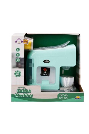 Sesli Ve Işıklı Kapsül Kahve Makinesi Mutfak Seti - 2