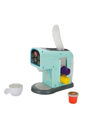 Sesli Ve Işıklı Kapsül Kahve Makinesi Mutfak Seti SUN-998-2 - 3