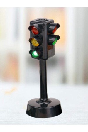 Sesli Ve Işıklı Trafik Lambası - 14 cm - 6