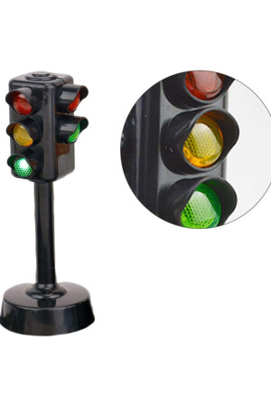 Sesli Ve Işıklı Trafik Lambası - 14 cm TF3379 - 3