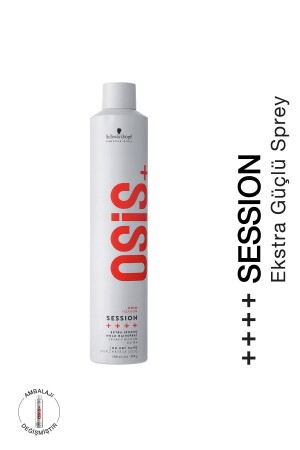 Session Extra Strong Holding Spray 500 ml Dauerhafter Schutz vor Feuchtigkeit, Hitze und Wind - 2