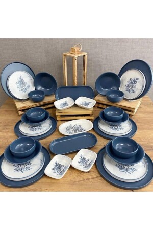 Set Abendessen Blue Magic 31 Teile für 6 Personen dmt21213131 - 1