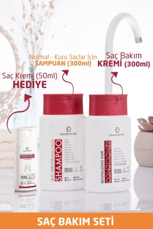 Set - Kuru Saç Şampuan - Saç Kremi - 1