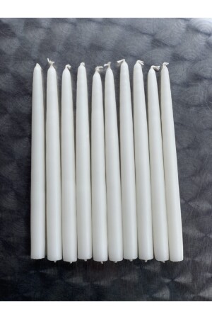 Set mit 10 weißen Kerzenständern GZMH-06854 - 2