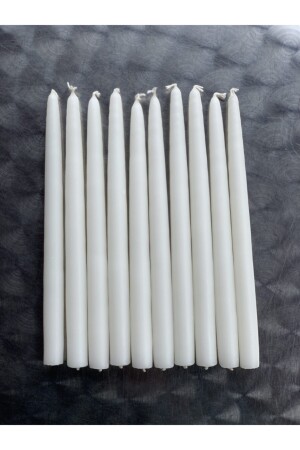 Set mit 10 weißen Kerzenständern GZMH-06854 - 1