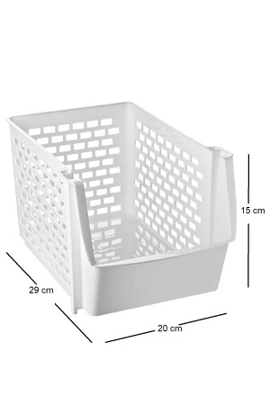 Set mit 4 stapelbaren Badezimmer- und Küchenregalen – Küchen-Organizer RF. 59017 - 4