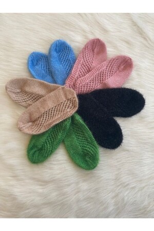 Set mit 5 gestrickten Mitgift-Stiefeletten - 3