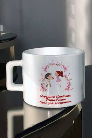 Sevgiliye Hediye Sevgilisine Evlenme Teklifi Eden Baskılı Çay-kahve Fincanı - 1