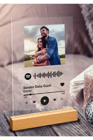 Sevgiliye Özel Spotify Barkodlu Plak 1 - 1