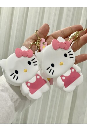 Sevimli Hello Kitty Araba Çanta Süsü Anahtarlık TYC00786870799 - 3