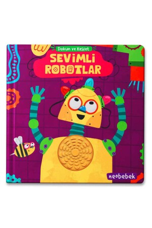 Sevimli Robotlar (Silikon Dokun Hisset Kitap) - 2