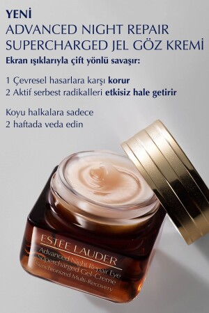 Seyahat Boy Cilt Bakım Seti - Advanced Night Repair Onarıcı Serum 7ml Jel Göz Kremi 5ml - 6