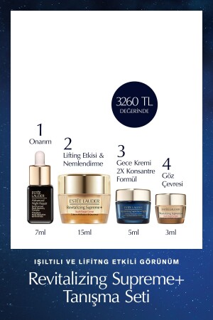 Seyahat Boy Cilt Bakım Seti - Advanced Night Repair Serum 7ml Krem 15ml Gece Kremi 5ml Göz Kremi 3ml ELTY37 - Estee Lauder
