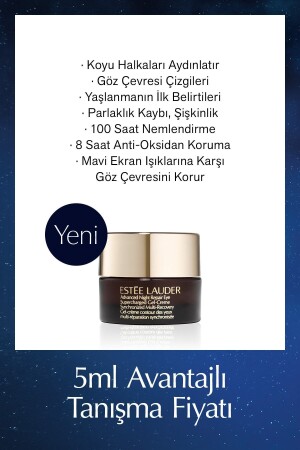 Seyahat Boy Göz Kremi - Advanced Night Repair Supercharged Jel Göz Kremi 5ml - Estee Lauder