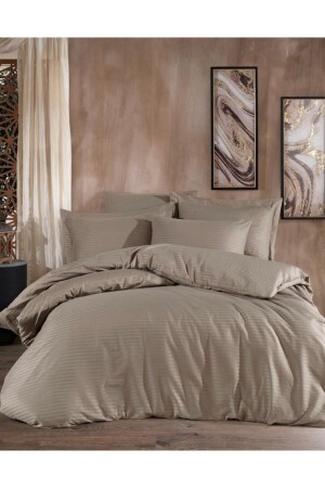 مجموعة غطاء القماش المشرق المزدوج من قماش ساتيين Sf9244 - Sefaoğlu tekstil