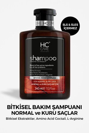 Shampoo für normales und trockenes Haar – 340 ml. - 2