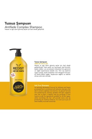 Shampoo Haarpflege Salzfreies Shampoo 1000 ml - 8