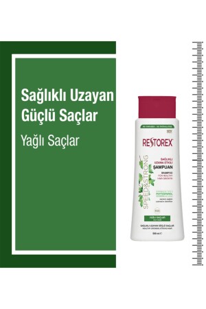 Shampoo mit gesundem Wachstumseffekt für feines, fettiges Haar 500 ml - 3