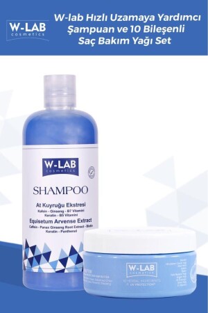 Shampoo- und Haarpflegeöl-Set - 2