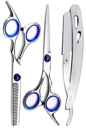 Shave U3 Ustura M8 Kesme Inceltme Makas Set - 6inç-15 Cm Made In Japon M8BLCKSET2 - 2