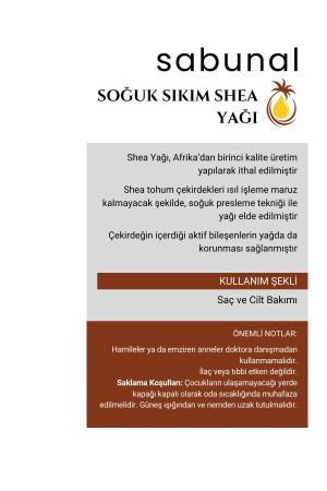 Shea Yağı Soğuk Sıkım Ham Işlenmemiş 1. Sınıf Kalite %100 Raw Virgin Shea Butter 100 gr - 5