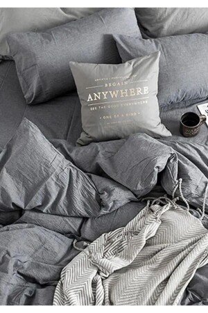 مـنـز- شيري أساسي غطاء مزدوج 1 غطاء (QUILT COVER) 200 سم × 220 سم - المواد: 100% القطن. - Sheri Home