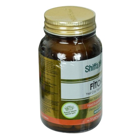 Shiffa Home Fitoks Yeşil Çay Yaprağı Ekstresi Diyet Takviyesi 850 Mg x 60 Kapsül - 8