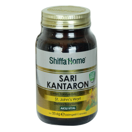 Shiffa Home Sarı Kantaron Diyet Takviyesi 560 Mg x 60 Kapsül - Aksuvital