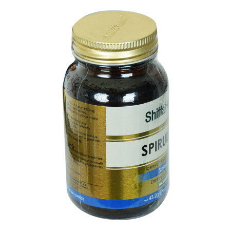 Shiffa Home Spirulina Nahrungsergänzungsmittel 720 mg x 60 Kapseln - 8