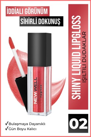 Shiny Liquid Lipstick - 02 - 1