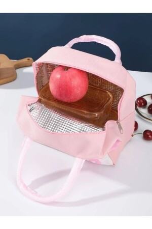 Shisastore Rosa und weißes Kaninchenmotiv, wasserdicht, wärmeisoliert, Thermotasche, Lunchbox, Ergänzungsfuttermittel - 6