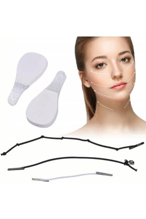 Shopzum 40 Stück elastische Hebebänder für Gesicht, Augenbrauen, Augen und Hals, AT05YT0005 - 1