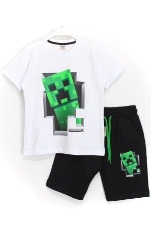 Shorts-Set für Jungen, 6–14 Jahre, Schwarz, Weiß - 1