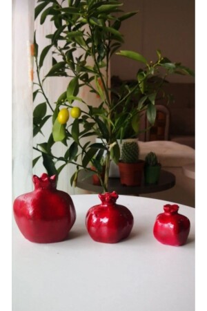 نار النبيذ الثلاثي المزخرف - Showart Hediyelik