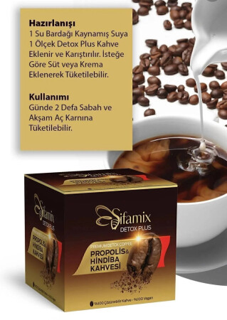 Şifamix Detox Plus Propolis & Zichorienkaffee – 100 % löslich & vegan - shifaah