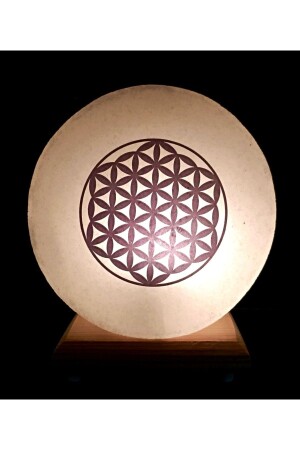 مُنز-كانكري صخرة الملح الملح الخبز المُشَدّد مع زهرة الحياة - Şifay