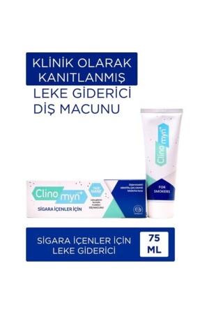 Sigara Içenler Için Diş Beyazlatan Diş Macunu 75 ml - Clinomyn