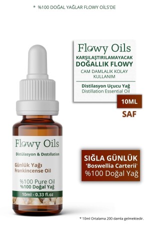 Sığla Günlük Yağı %100 Doğal Bitkisel Uçucu Yağ Akgünlük Yağı Frankincense Oil 10ml - 2