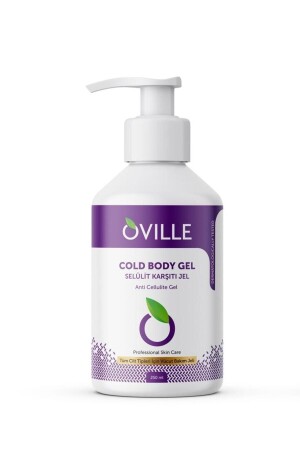 Sıkılaşmaya Yardımcı Selülit & Çatlak Karşıtı Lipoliz Jel 250 ml Oville Selülit Çatlak Jel - 1