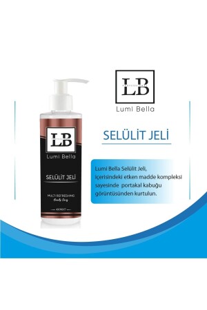 Sıkılaştırıcı Selülit Ve Çatlak Giderici Vücut Şekillendirici Jel 400 ml - 4