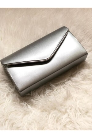 Silberfarbene Portfolio-Tasche für Damen ARMISE GOLD PORTFOLIO - 1