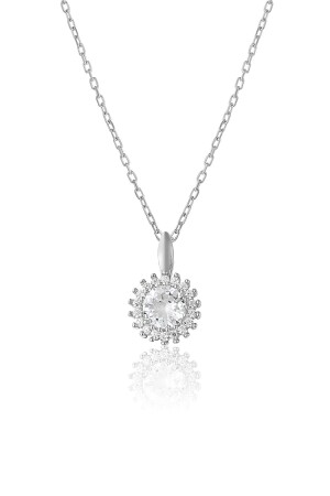 Silberne Diamant-Halskette kly2112681607 - 1