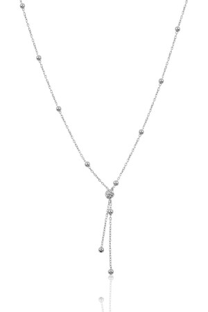 Silberne italienische Bulk-Design-Halskette SGTL11334 - 1
