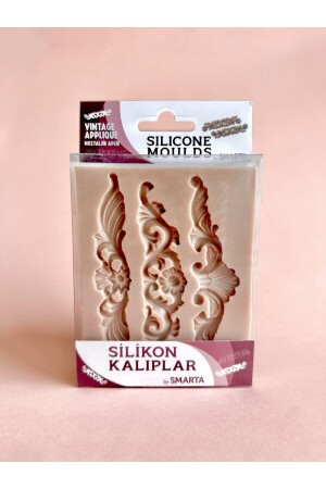 Silikon Kalıp -Mobilya Süsleme-Nostaljik Aplik - Smarta
