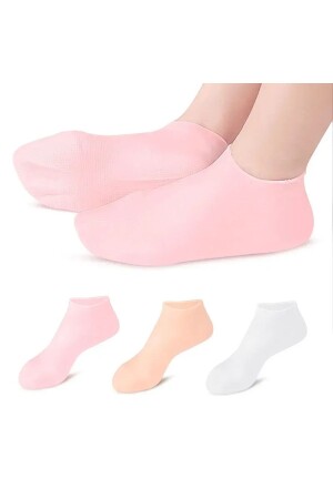 Silikon nemlendirici Spa jeli topuk çorap ayak bakımı çorap - 1