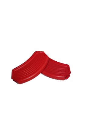 Silikon-Topfpfannenhalter, feuerfestes Antihaft-Griff-Set, rot, 9 x 4 cm (1 Set besteht aus 2 Stück) - 5