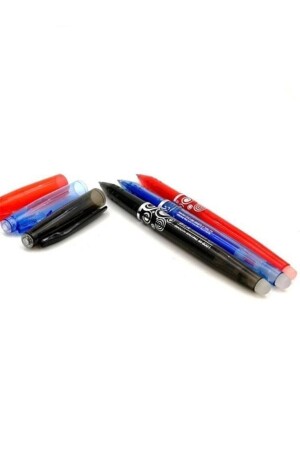 Silinebilir Tükenmez Kalem Ütüyle Isıyla Uçan Silinen Kumaş Kalemi 1 Adet Mavi - 3