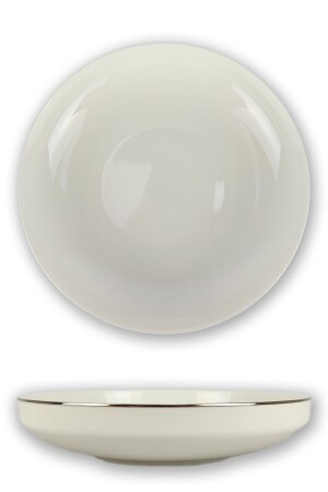 Silver Modern Porselen Çukur Tabak - P153.898948 1393337.0010 - 1