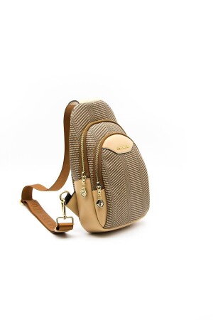 Silver & Polo Nut - Camel Sp959 Damen-Gürteltasche - 7