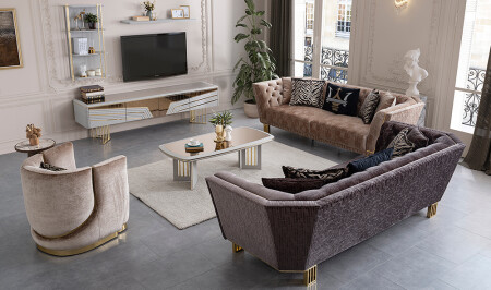 Silvia Luxus-Sofa-Set - 6